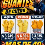 GUANTES DE CUERO