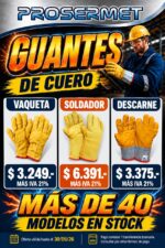 GUANTES CUERO