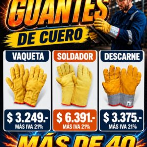 GUANTES DE CUERO