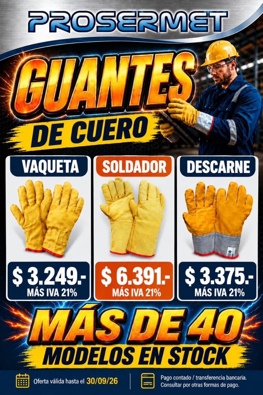 GUANTES CUERO GUANTES DE CUERO