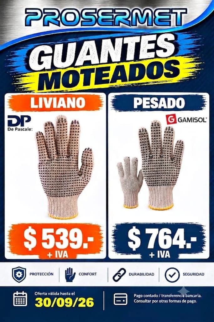 GUANTES MOTEADOS GUANTES MOTEADOS