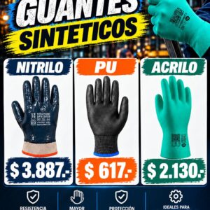 GUANTES SINTETICOS DE PASCALE