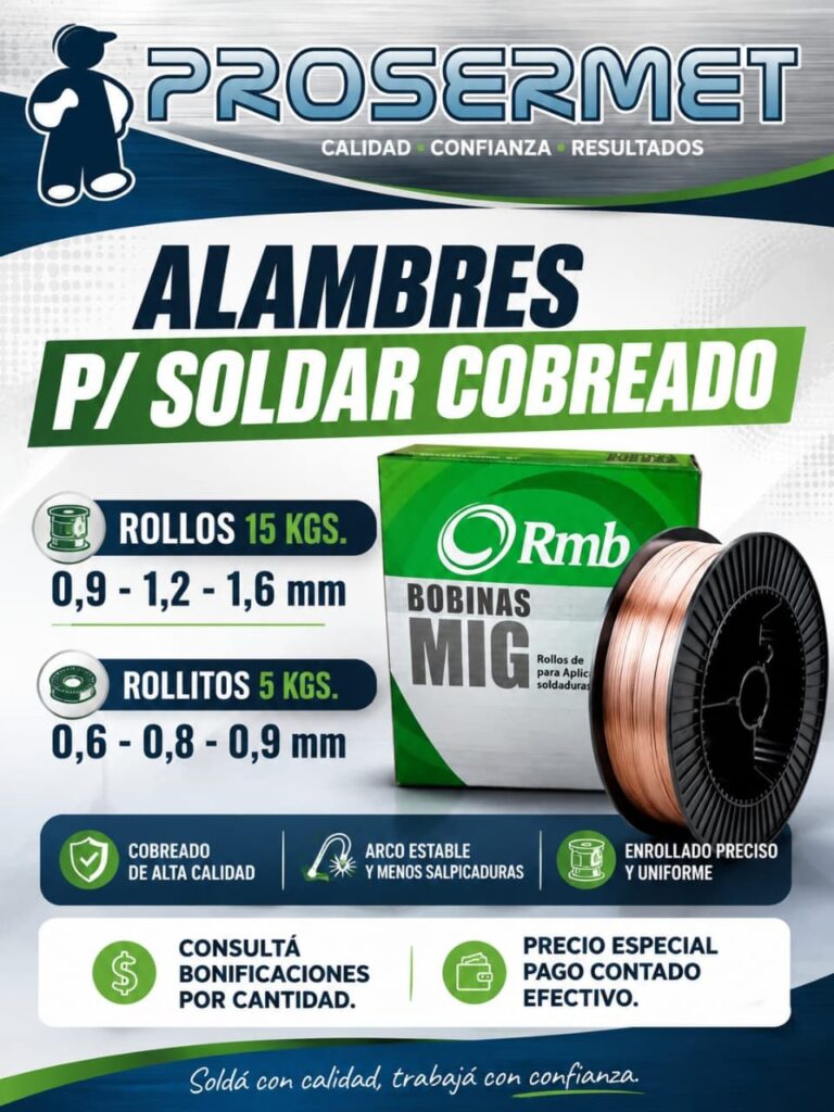 ALAMBRES DE SOLDAR COBREADOS RMB