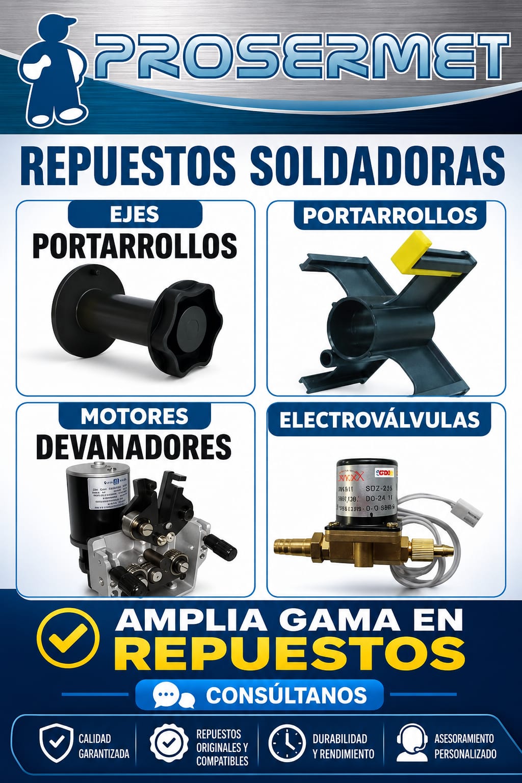 REPUESTOS SOLDADORAS REPUESTOS SOLDADORAS
