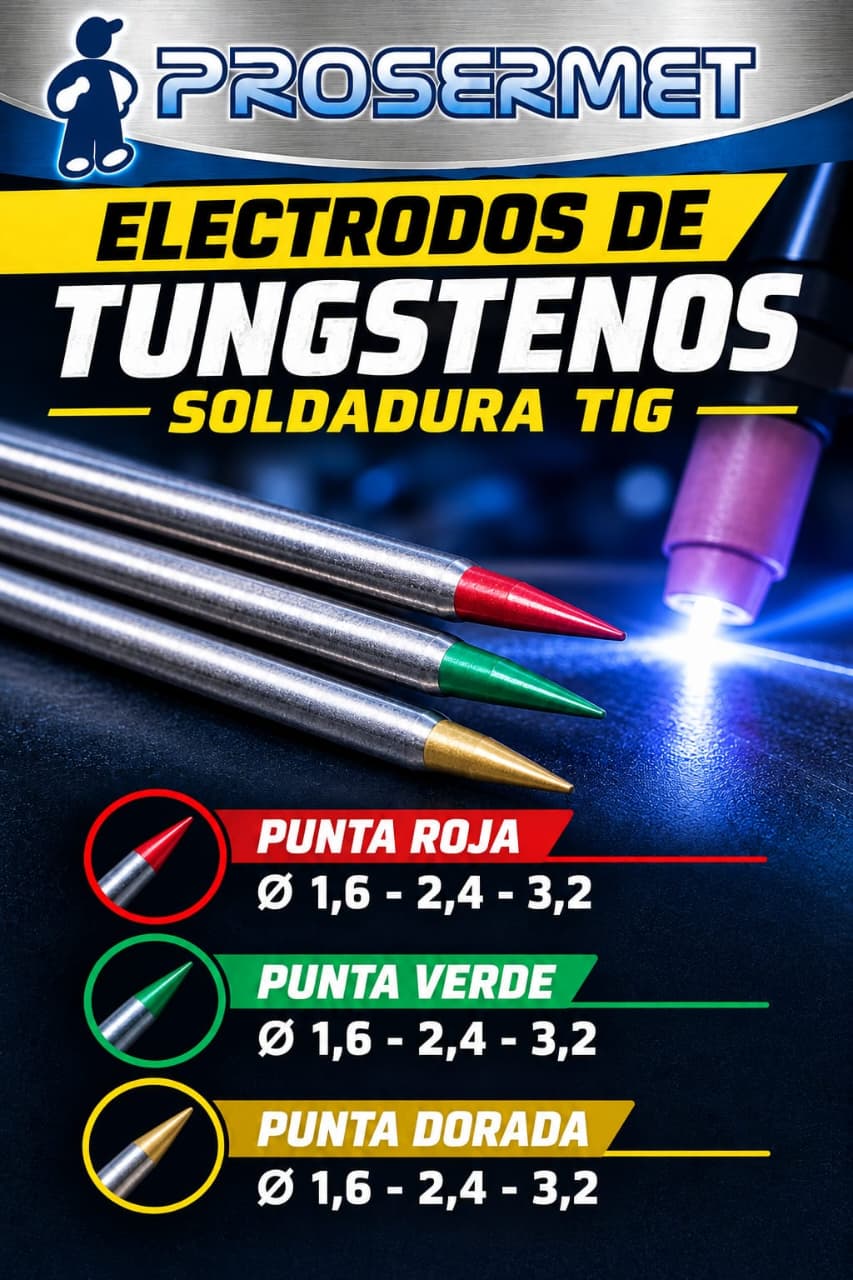 ELECTRODOS DE TUNGSTENOS
