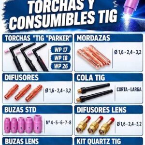 TORCHAS TIG