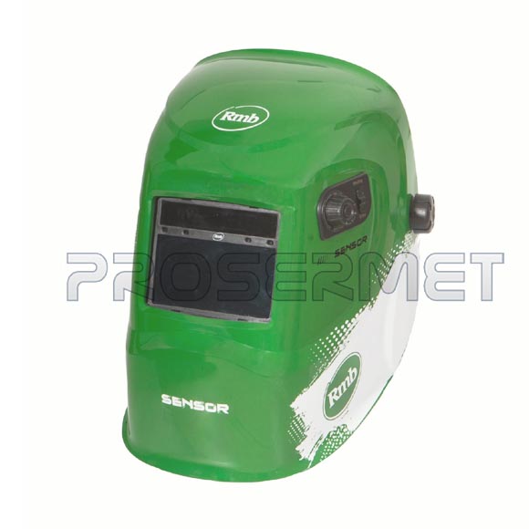 Careta fotosensible RMB BIO para proteccion del soldador disponible en Prosermet